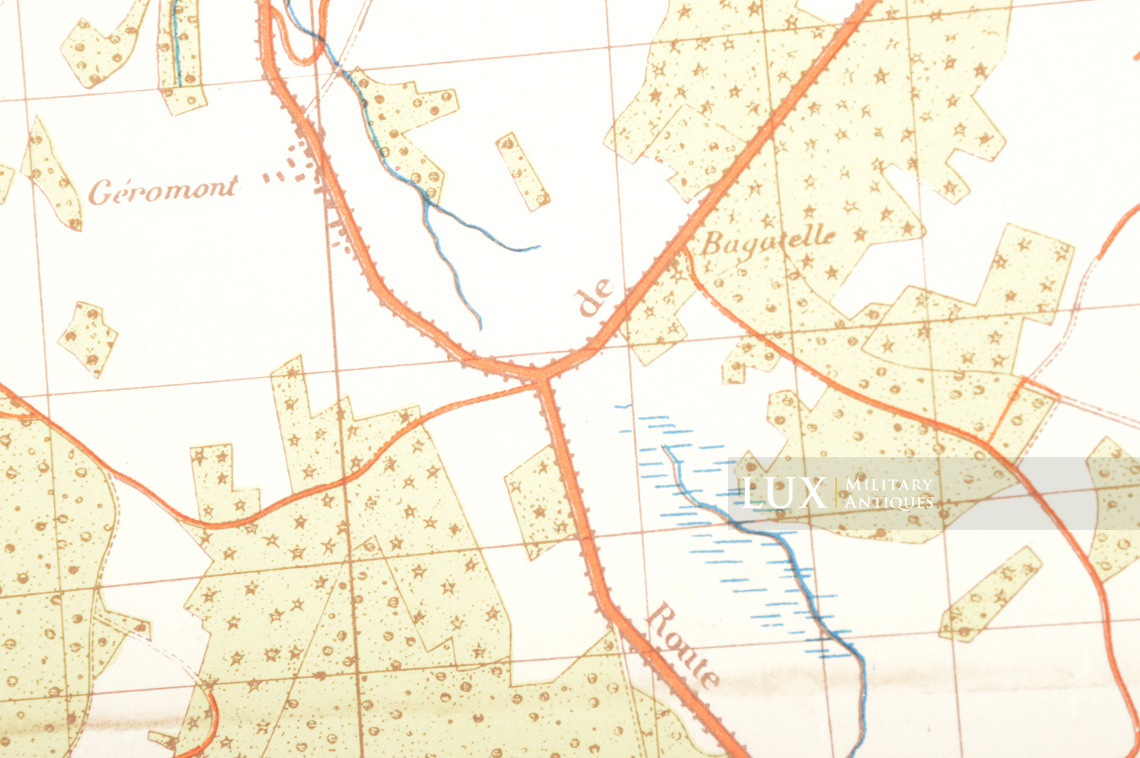 German Army map, Kampfgruppe Hansen, « Belgium - Stavelot » - photo 18