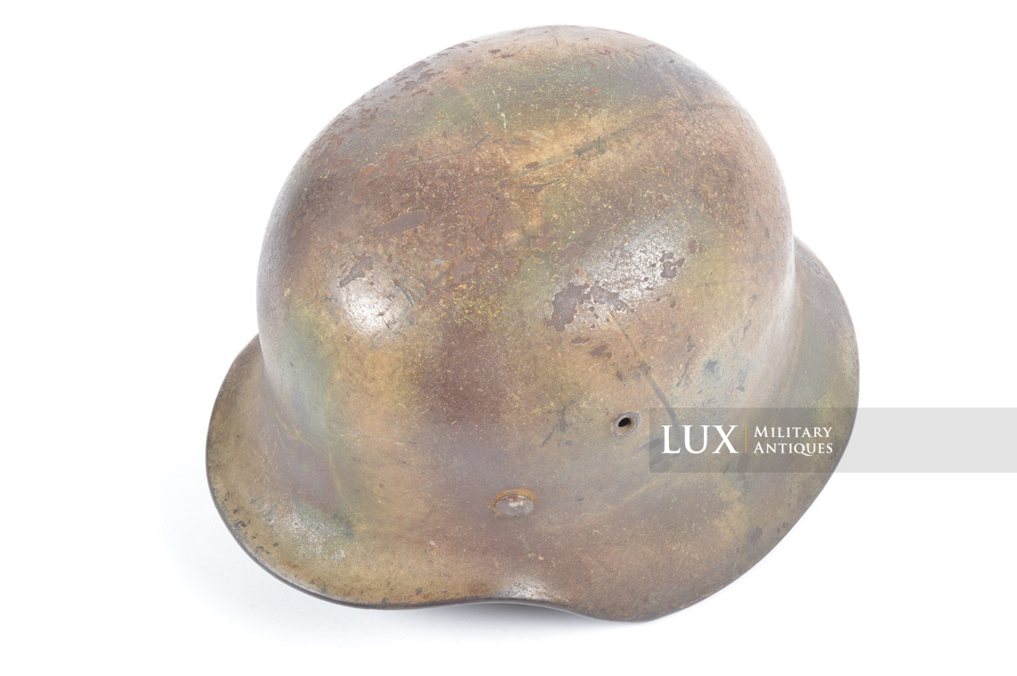 M40 Heer three tone ex-baling wire camouflage helmet, « Normandy » - photo 14