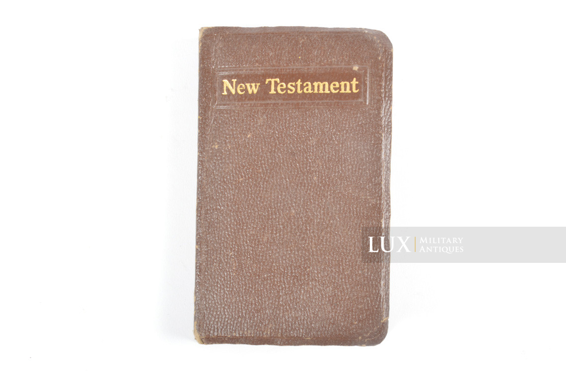 US prayer book, « NEW TESTAMENT » - Lux Military Antiques - photo 8
