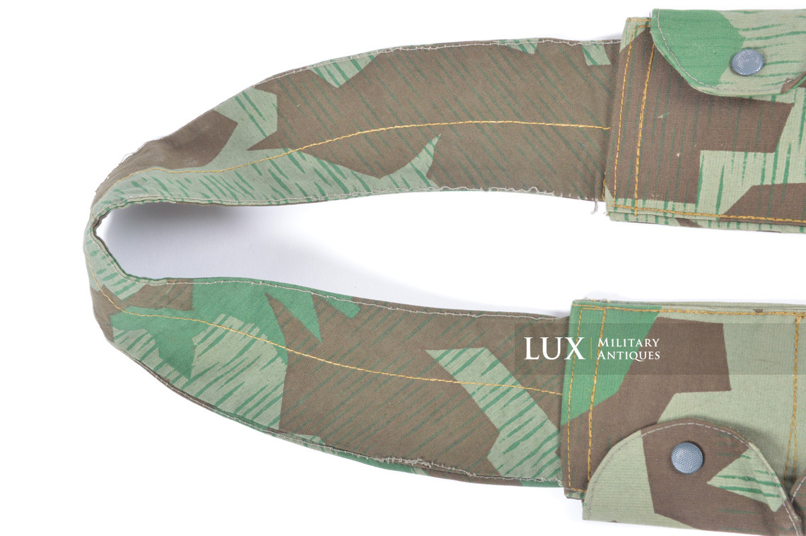 German paratrooper's k98 splinter camouflage ammunition bandoleer, « RBNr / 1943 » - photo 10