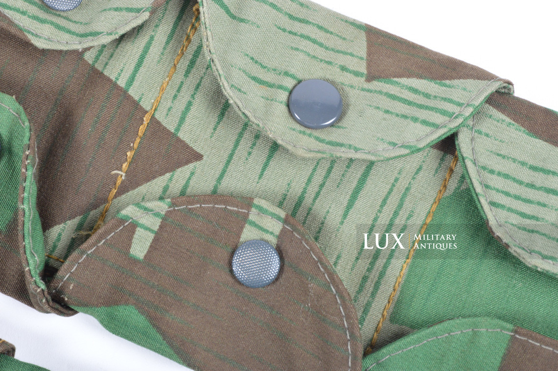 German paratrooper's k98 splinter camouflage ammunition bandoleer, « RBNr / 1943 » - photo 12