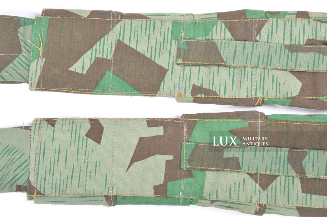German paratrooper's k98 splinter camouflage ammunition bandoleer, « RBNr / 1943 » - photo 16