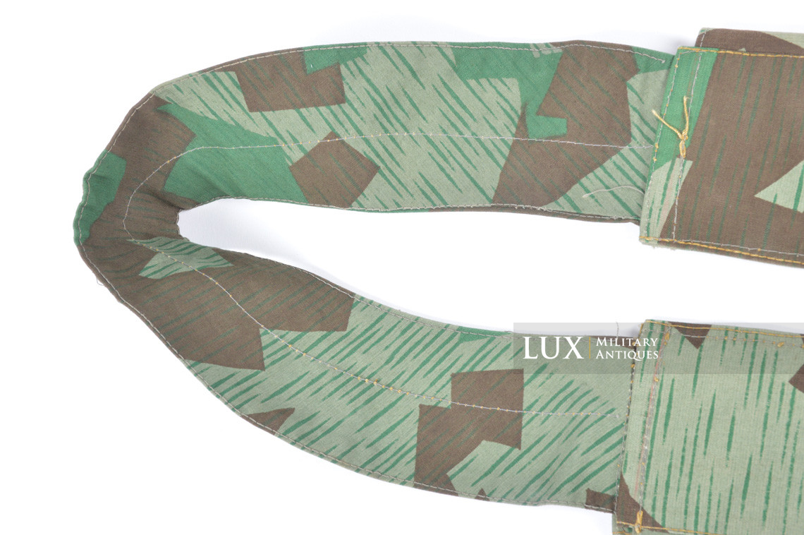 German paratrooper's k98 splinter camouflage ammunition bandoleer, « RBNr / 1943 » - photo 16