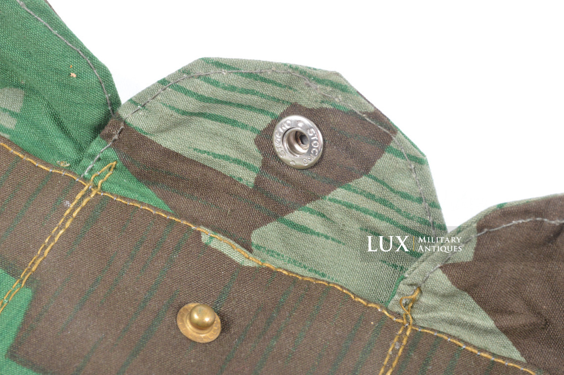 German paratrooper's k98 splinter camouflage ammunition bandoleer, « RBNr / 1943 » - photo 22