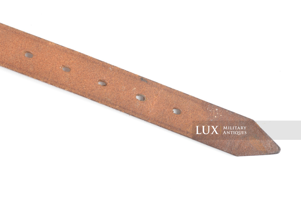 Rare early German A-frame mess kit leather strap, « 1939 » - photo 9