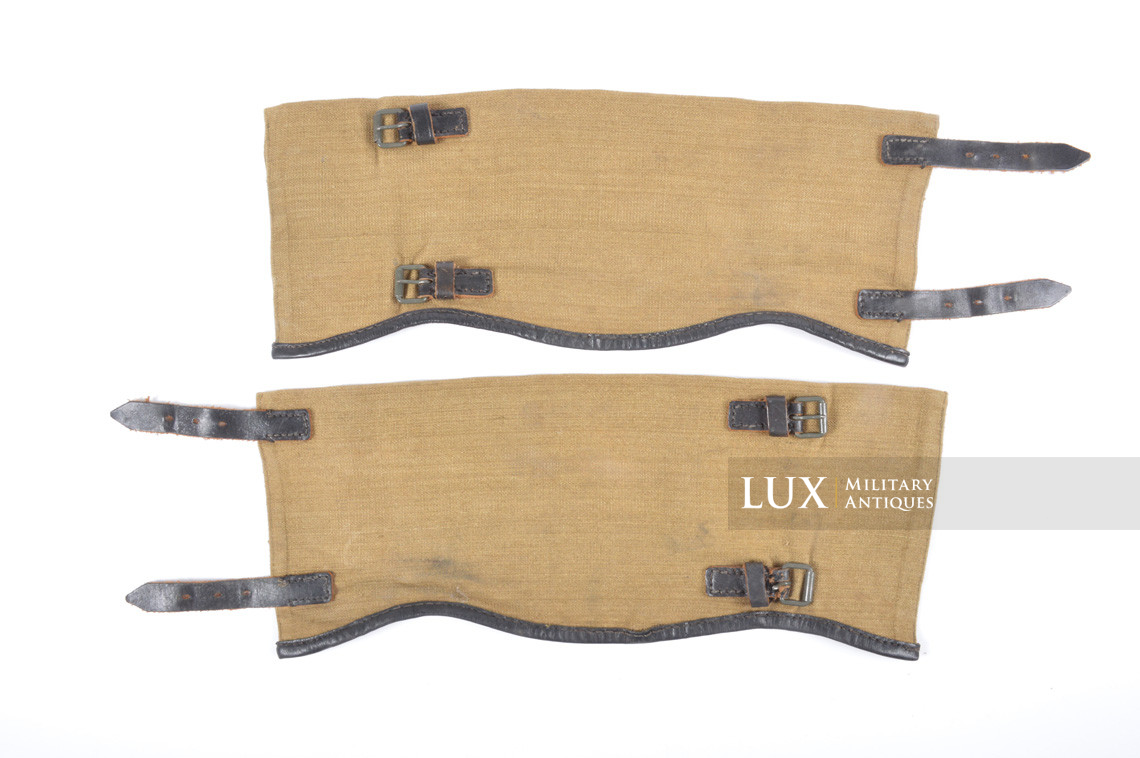 Unissued late-war Heer / Waffen-SS gaiters, « 1943 » - photo 4