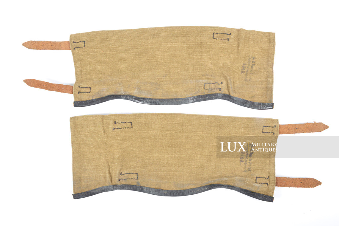 Unissued late-war Heer / Waffen-SS gaiters, « 1943 » - photo 12