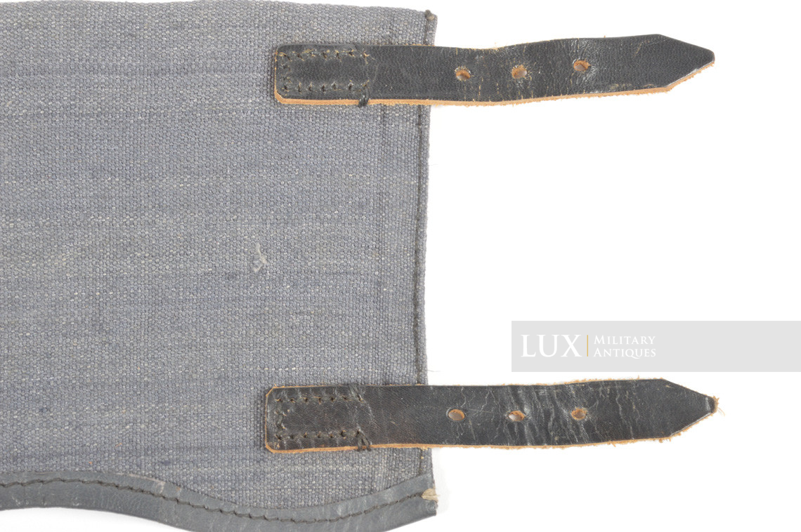 Unissued German Luftwaffe gaiters, « 1942 » - photo 8