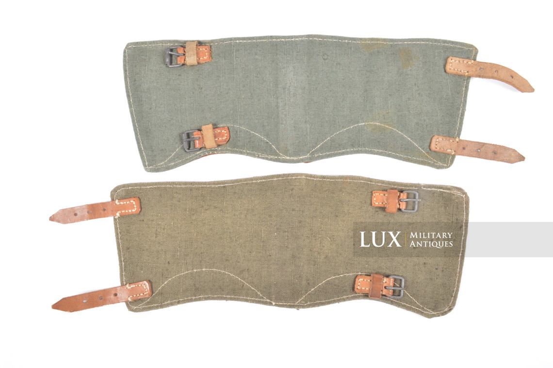 Late-war Heer / Waffen-SS gaiters - Lux Military Antiques - photo 4