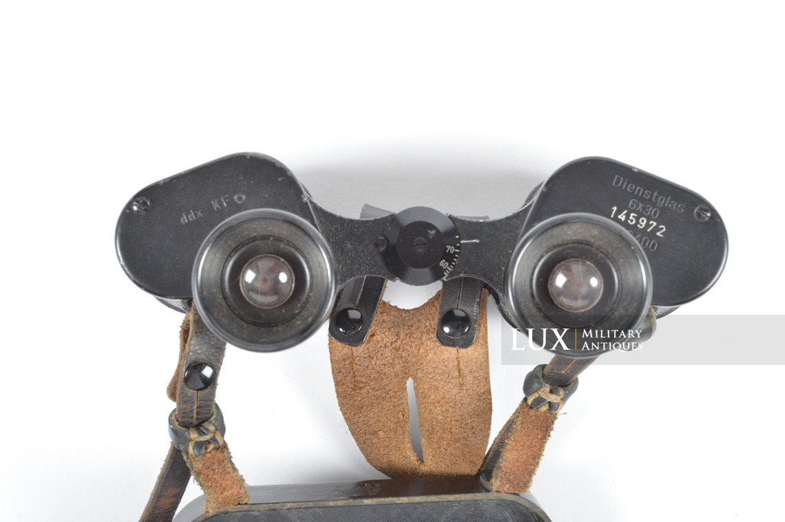 German 6x30 power issue field binoculars, « ddx / KF O » - photo 11