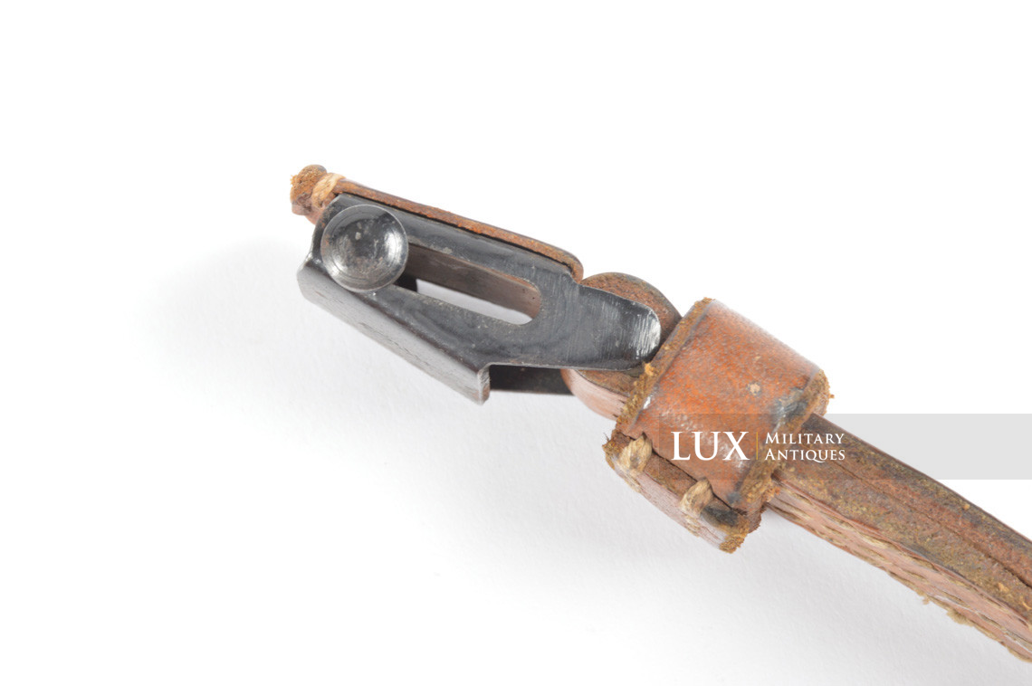 Unissued early German MP38/40 natural brown leather sling, « jvf1941 » - photo 13