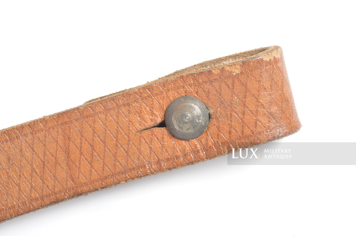 Unissued early German MP38/40 natural brown leather sling, « jvf1941 » - photo 16