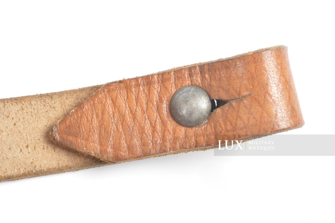 Unissued early German MP38/40 natural brown leather sling, « jvf1941 » - photo 16
