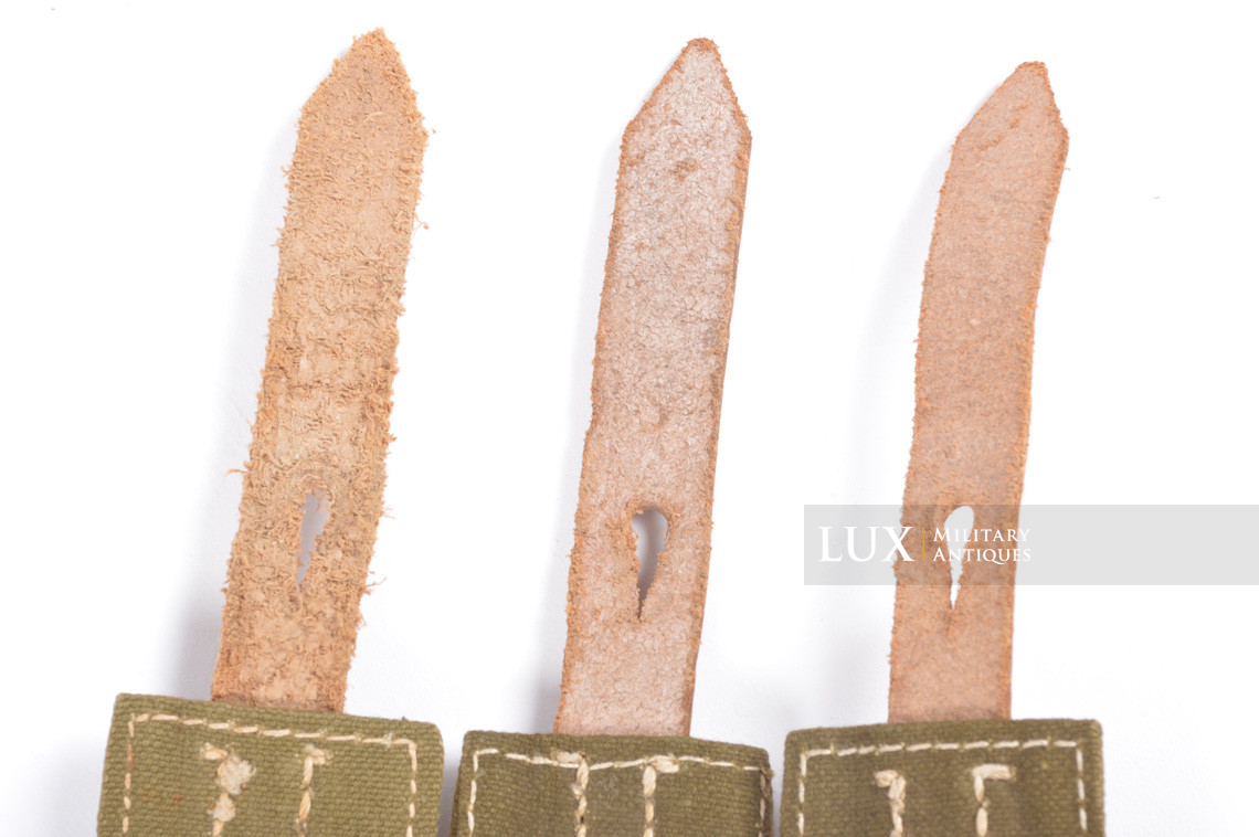 Rare unissued pair of late-war MP38/40 pouches, « gmn1943 » - photo 22