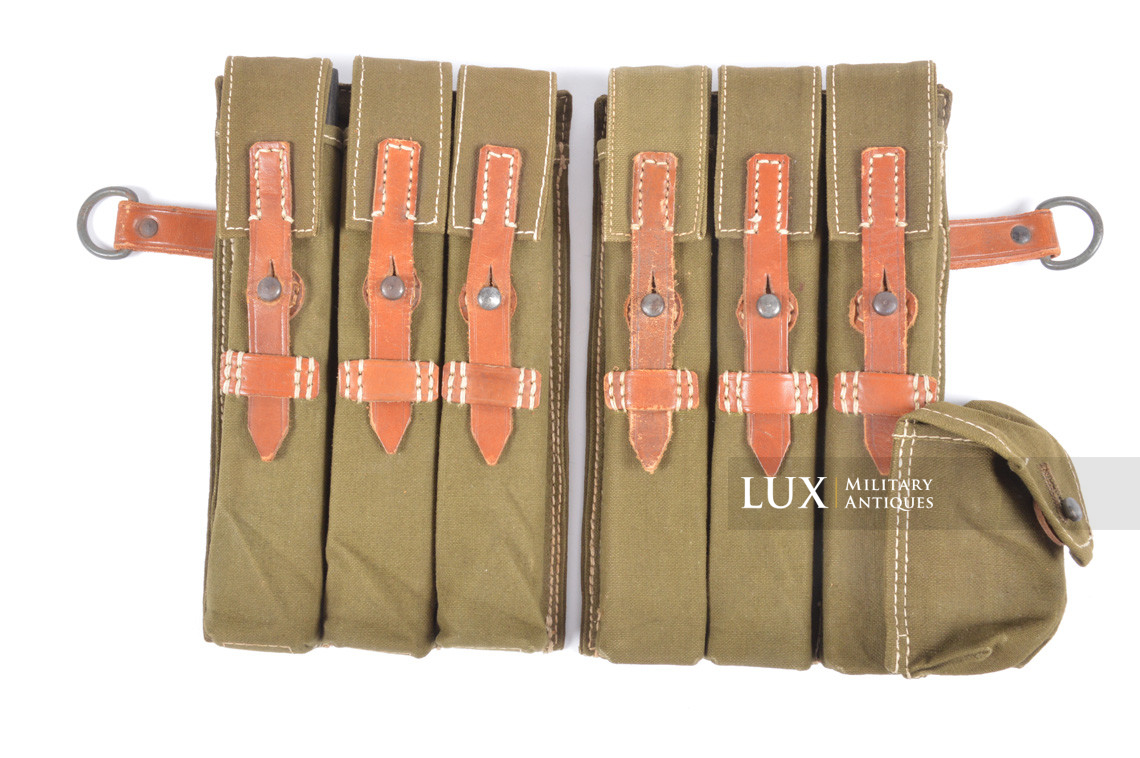 Rare unissued pair of late-war MP38/40 pouches, « gmn1943 » - photo 4
