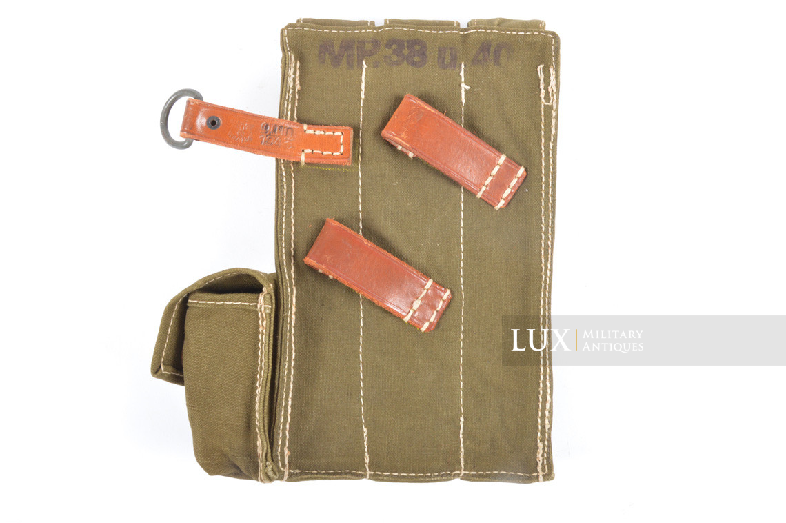 Rare unissued pair of late-war MP38/40 pouches, « gmn1943 » - photo 15