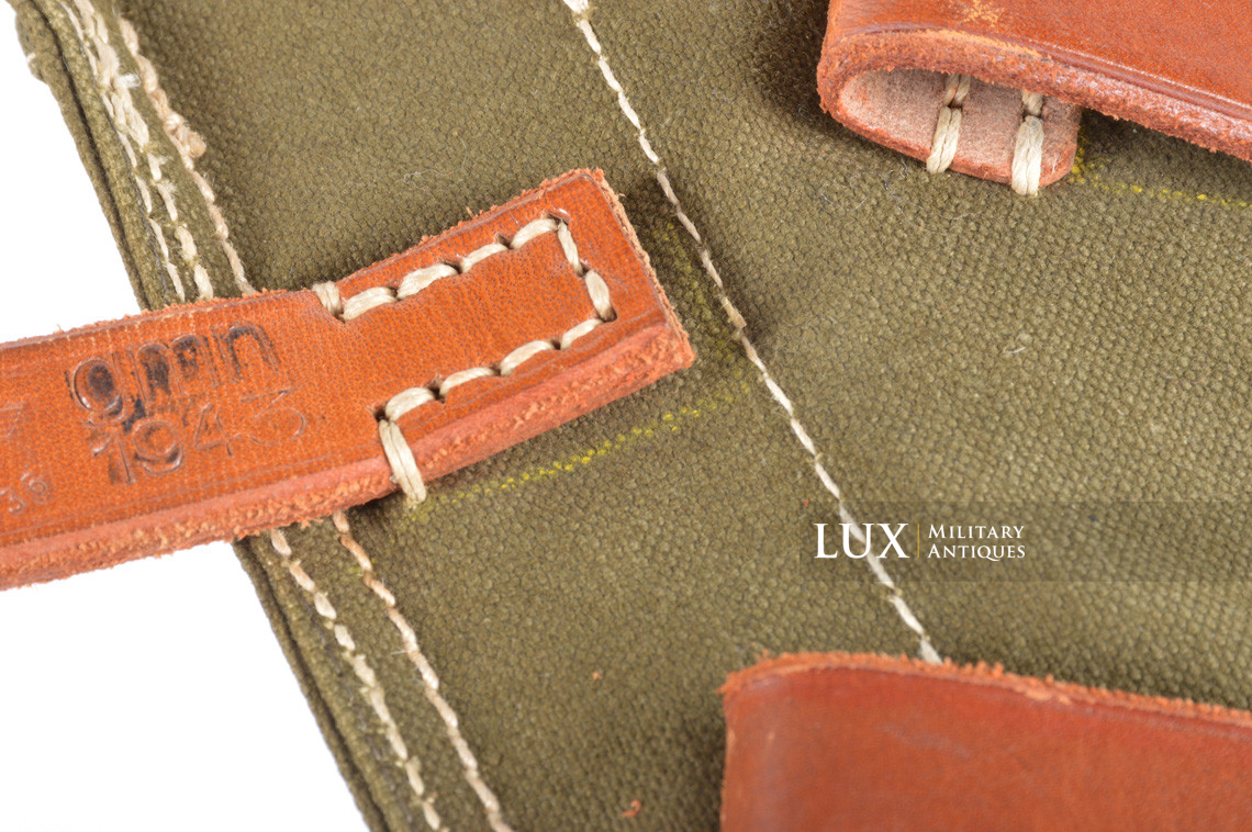 Rare unissued pair of late-war MP38/40 pouches, « gmn1943 » - photo 19