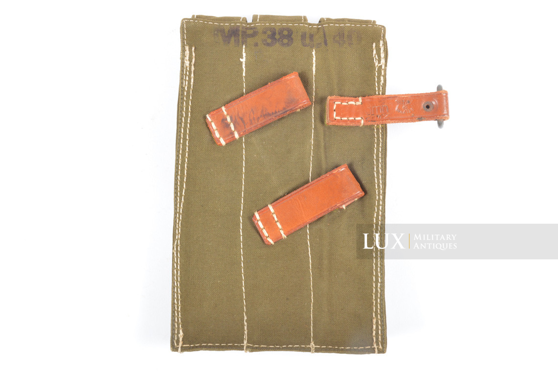 Rare unissued pair of late-war MP38/40 pouches, « gmn1943 » - photo 32