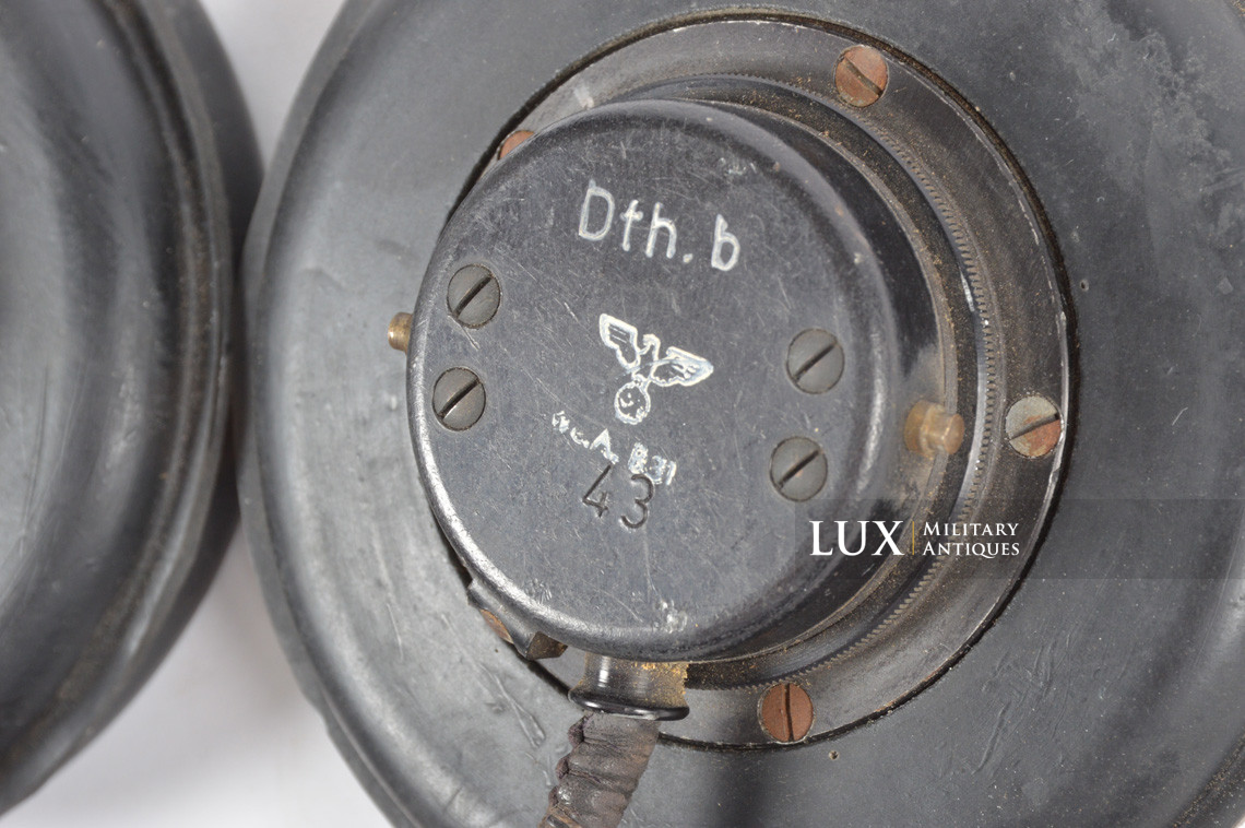 German armored / panzer headphones, « Dfh.b 43 » - photo 18