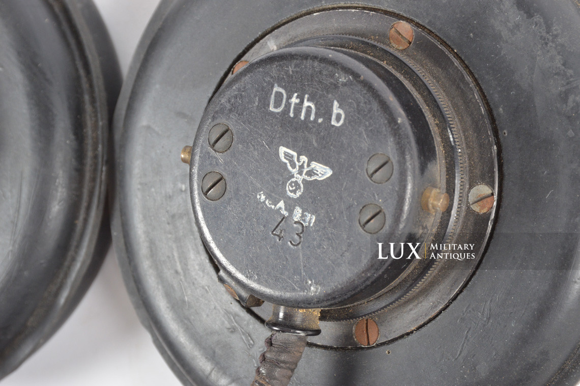 German armored / panzer headphones, « Dfh.b 43 » - photo 18
