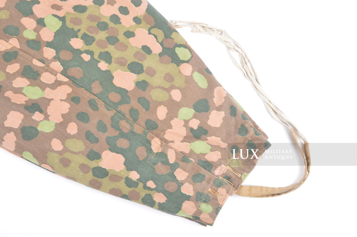 Pantalon Waffen-SS M44 en camouflage petit pois, « coton lisse » - photo 8