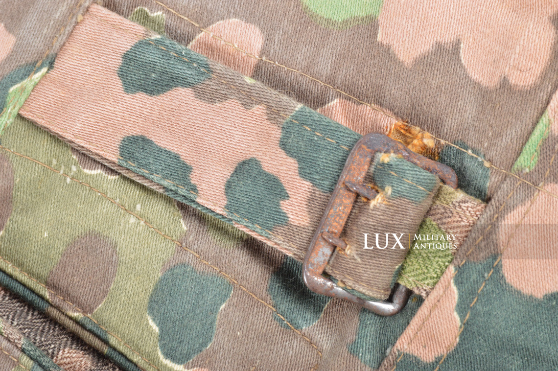 Pantalon Waffen-SS M44 en camouflage petit pois, « coton lisse » - photo 15