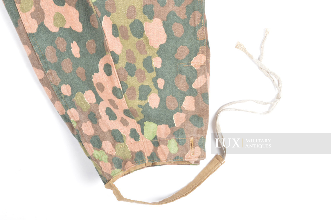 Pantalon Waffen-SS M44 en camouflage petit pois, « coton lisse » - photo 25