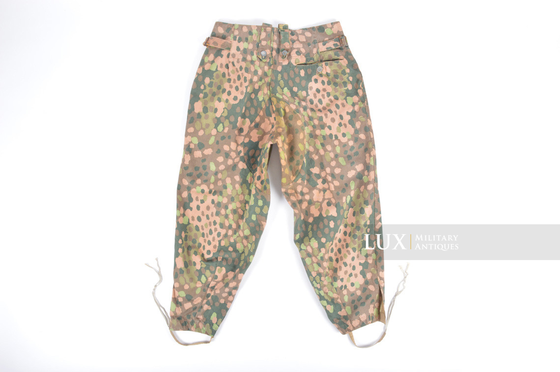 Pantalon Waffen-SS M44 en camouflage petit pois, « coton lisse » - photo 26