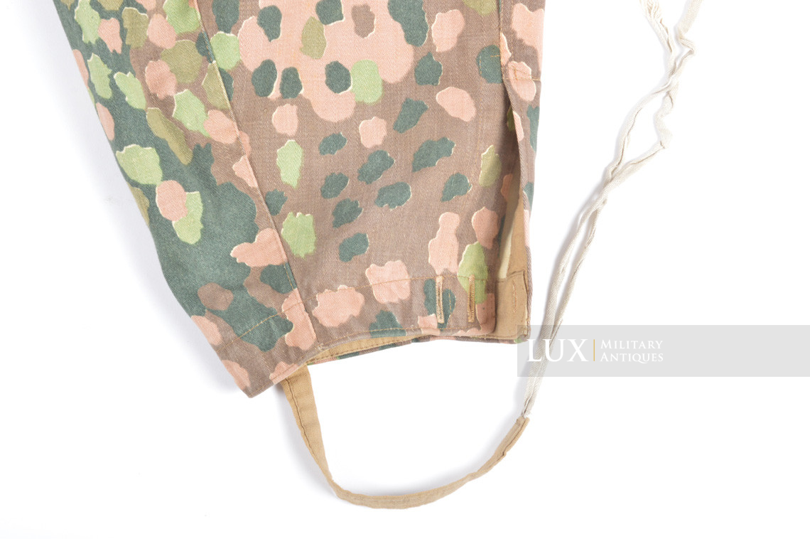 Pantalon Waffen-SS M44 en camouflage petit pois, « coton lisse » - photo 32