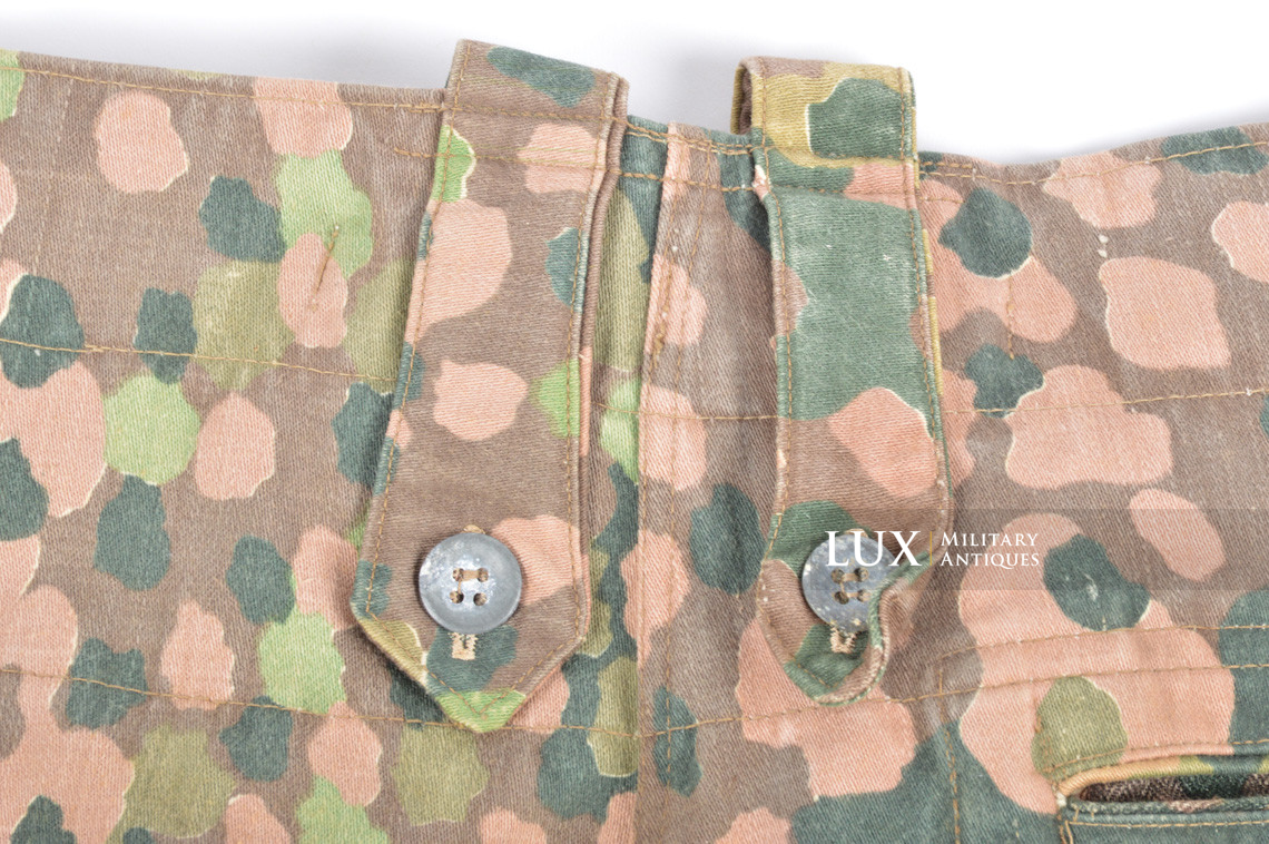 Pantalon Waffen-SS M44 en camouflage petit pois, « coton lisse » - photo 28