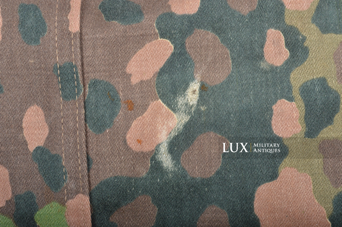 Pantalon Waffen-SS M44 en camouflage petit pois, « coton lisse » - photo 13