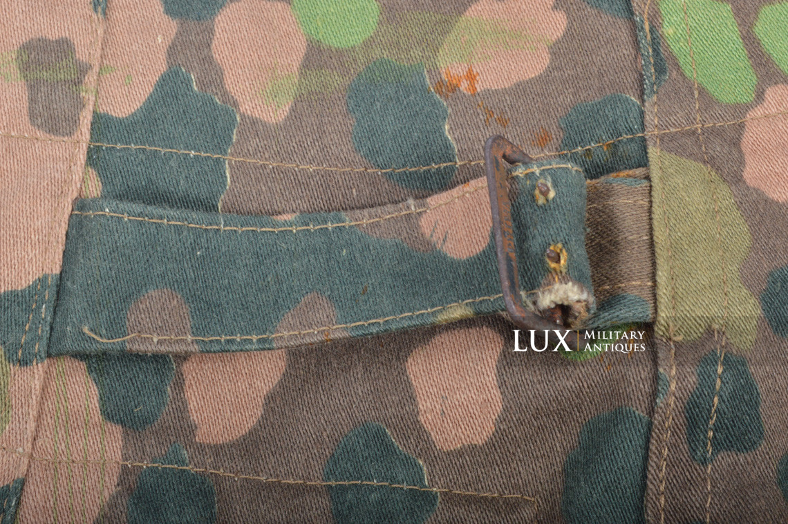 Pantalon Waffen-SS M44 en camouflage petit pois, « coton lisse » - photo 22