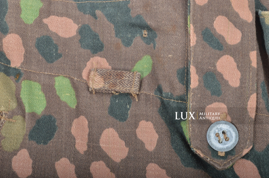 Pantalon Waffen-SS M44 en camouflage petit pois, « coton lisse » - photo 26