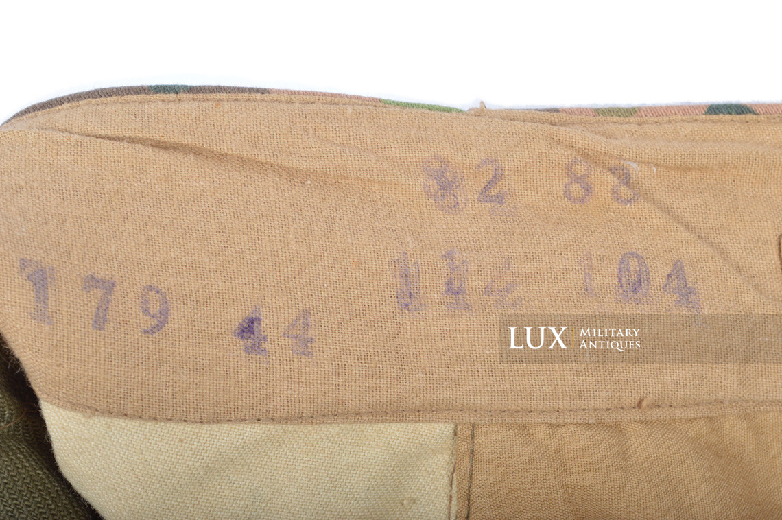 Waffen-SS M44 dot pattern camouflage trousers, « smooth cotton » - photo 41