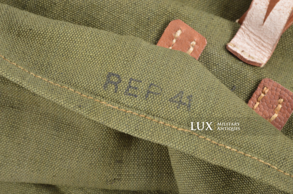 Sac en toile pour le paquetage d'assaut allemand, « REP 41 » - photo 10