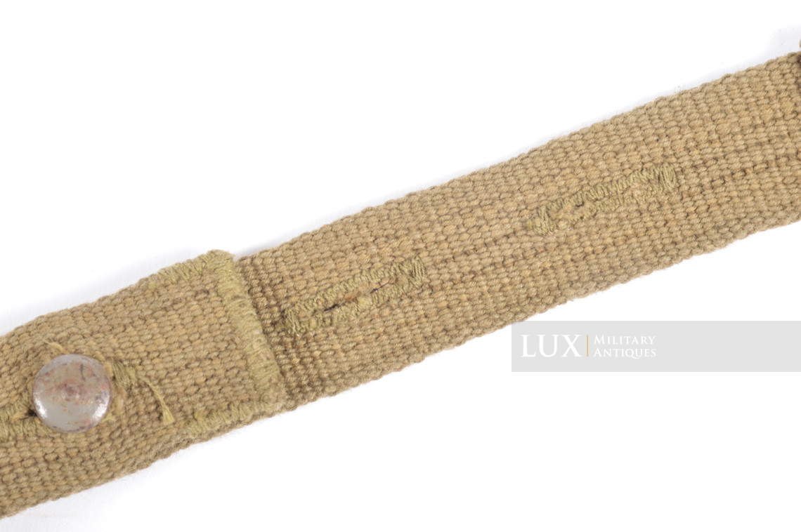 Unissued German tropical webbing Y-straps, « 1943 » - photo 16