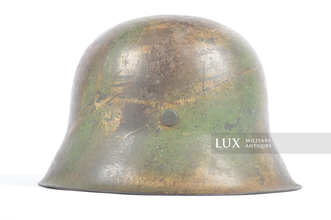 M42 Heer three tone ex-baling wire camouflage helmet, « Normandy » - photo 12