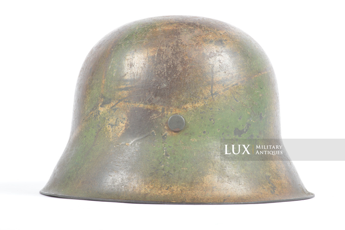 Casque M42 Heer camouflé 3 tons ex-fil de fer, « Normandie » - photo 12