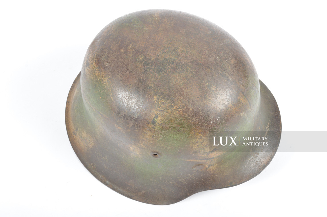 Casque M42 Heer camouflé 3 tons ex-fil de fer, « Normandie » - photo 15