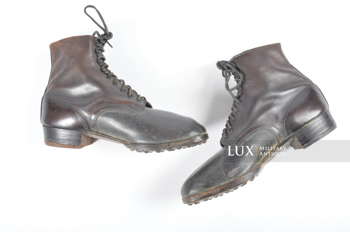 Unissued early-war German low ankle combat boots, « ROVO 1940 » - photo 8