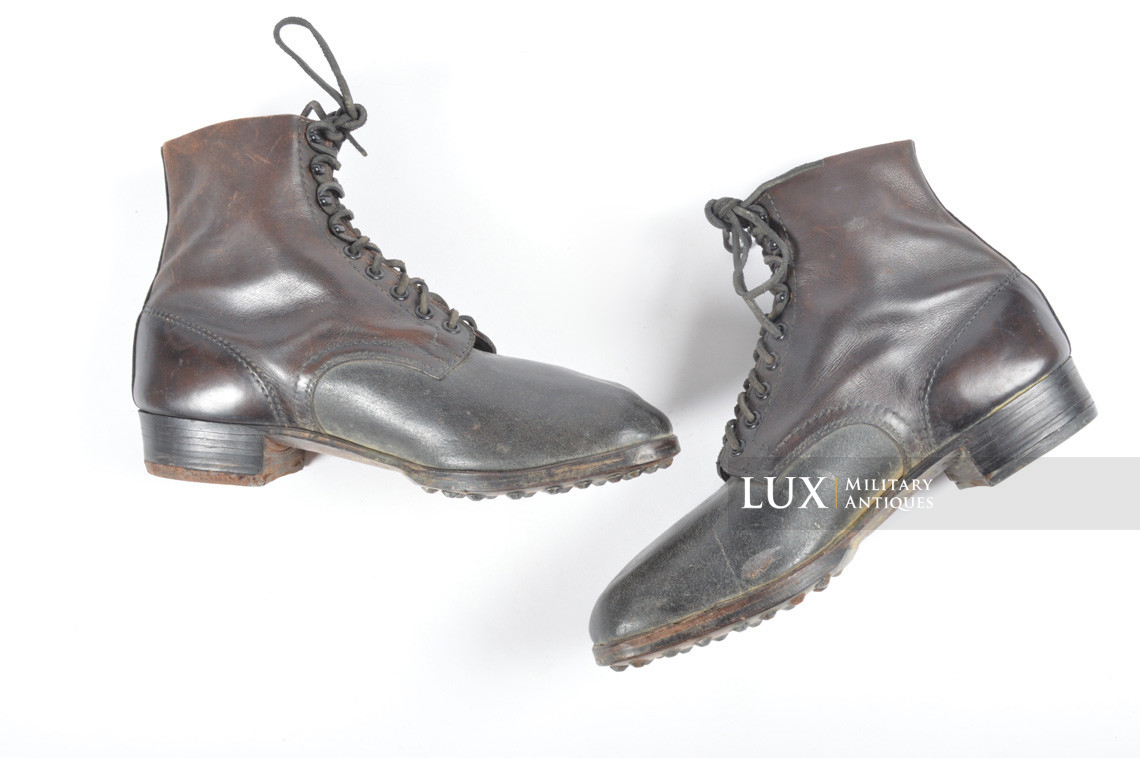 Unissued early-war German low ankle combat boots, « ROVO 1940 » - photo 8