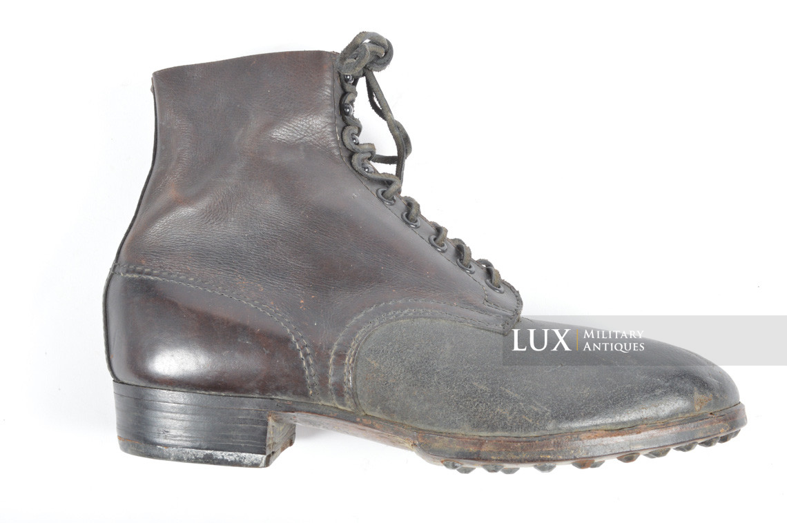 Unissued early-war German low ankle combat boots, « ROVO 1940 » - photo 10