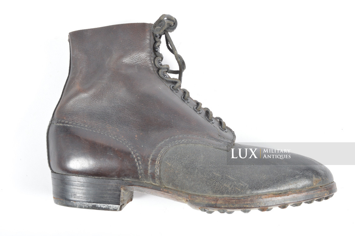 Unissued early-war German low ankle combat boots, « ROVO 1940 » - photo 9