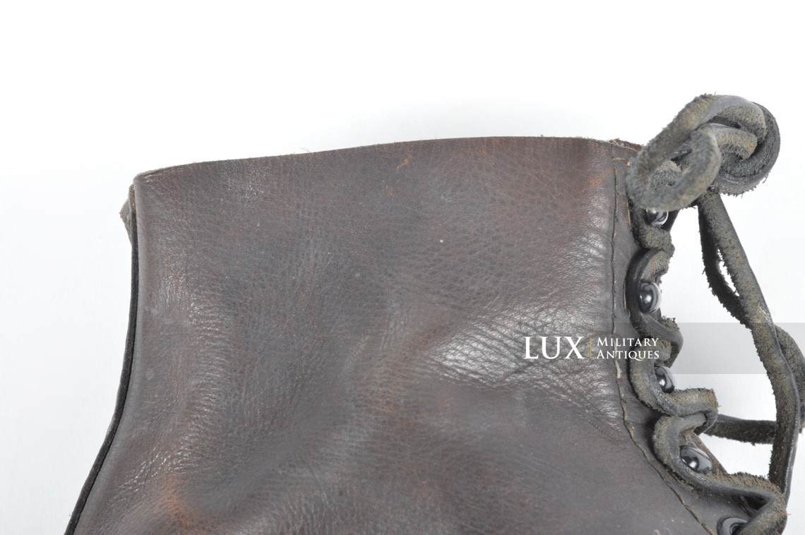 Unissued early-war German low ankle combat boots, « ROVO 1940 » - photo 11