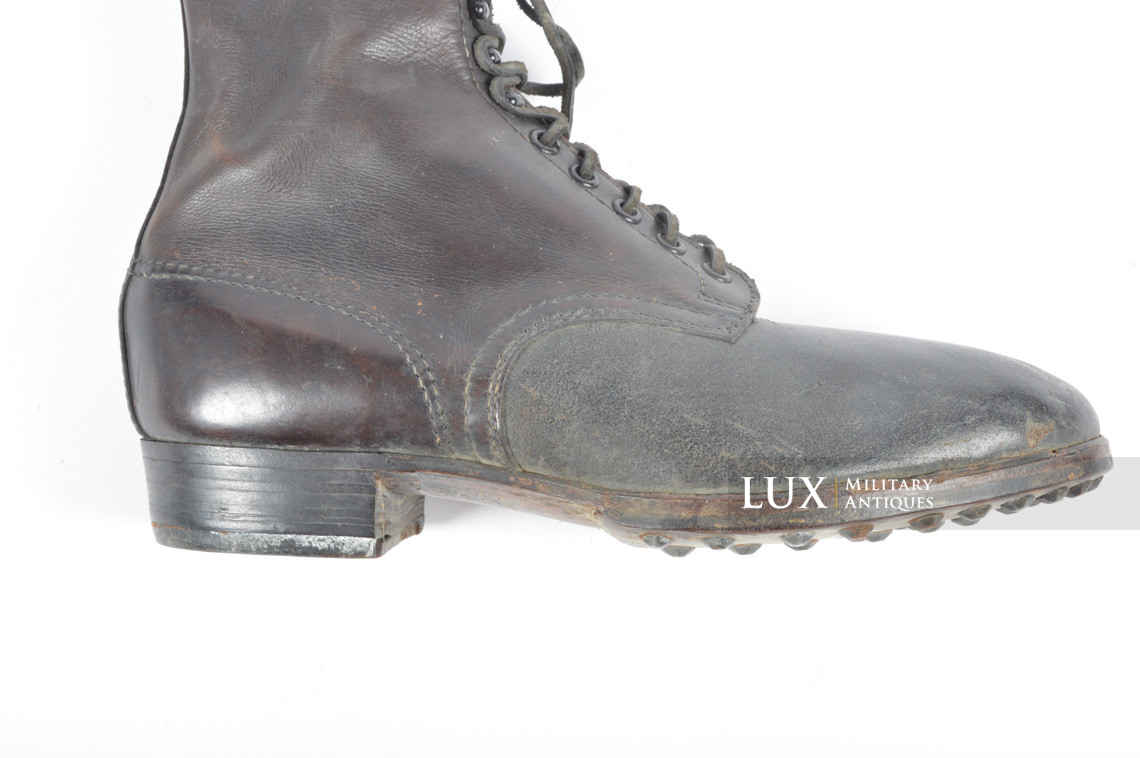 Unissued early-war German low ankle combat boots, « ROVO 1940 » - photo 11