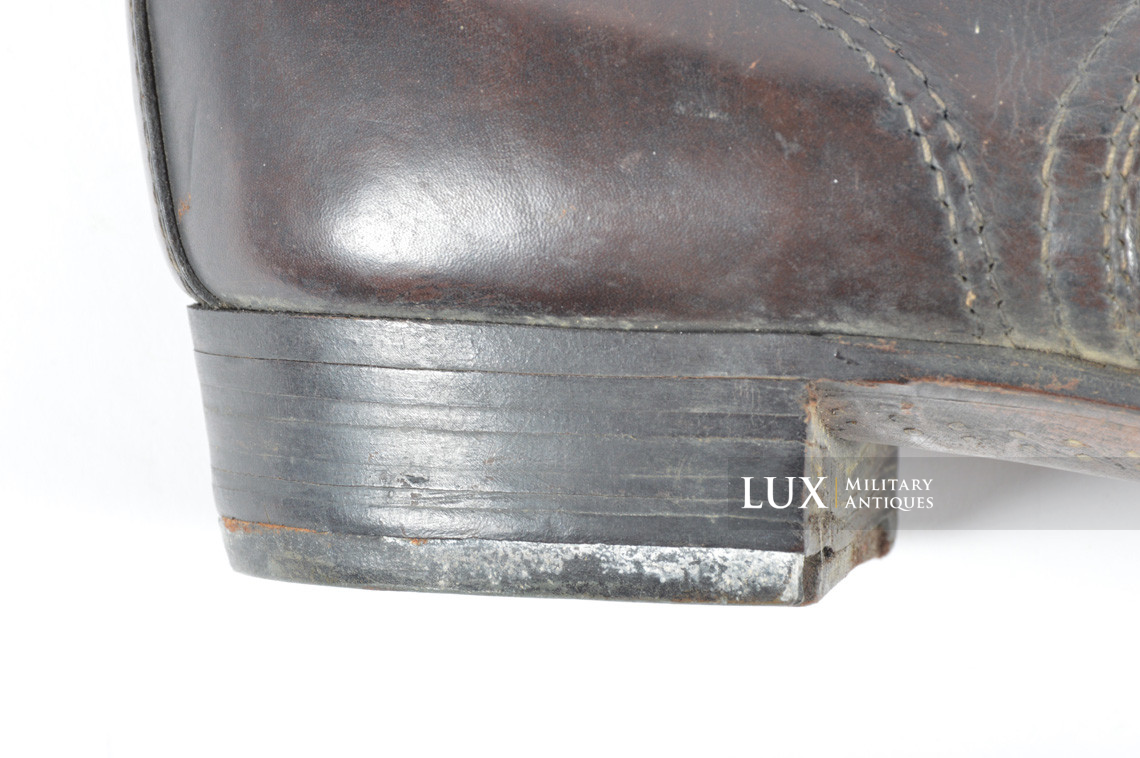 Unissued early-war German low ankle combat boots, « ROVO 1940 » - photo 13