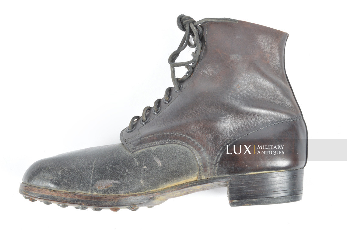 Unissued early-war German low ankle combat boots, « ROVO 1940 » - photo 14