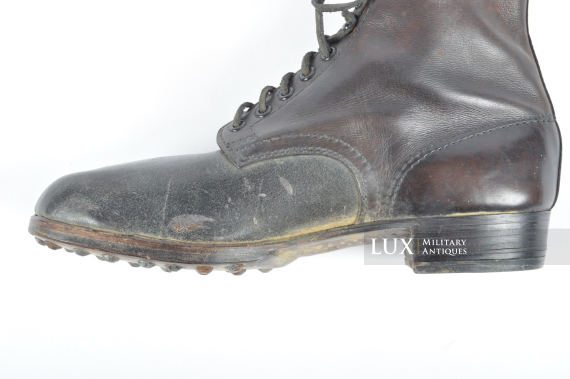 Unissued early-war German low ankle combat boots, « ROVO 1940 » - photo 17