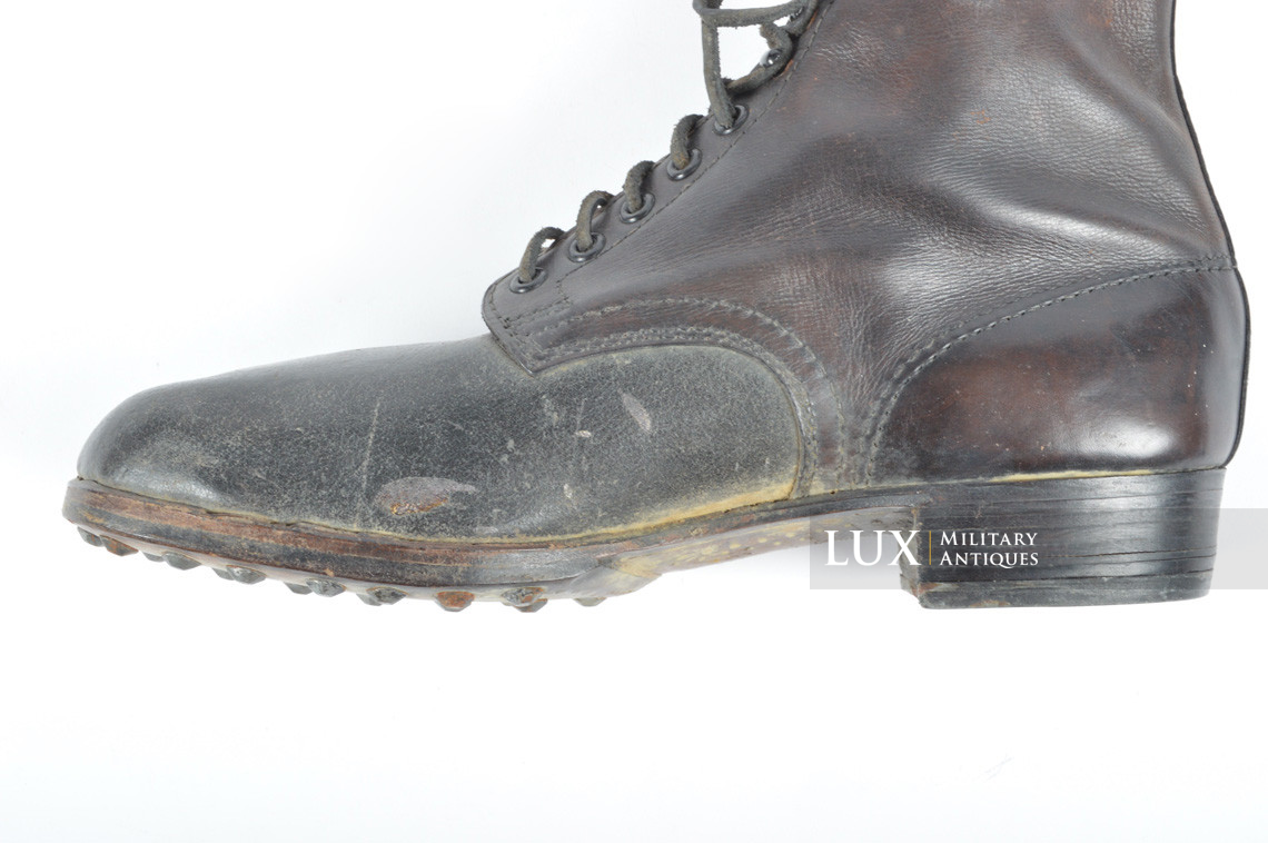 Unissued early-war German low ankle combat boots, « ROVO 1940 » - photo 17