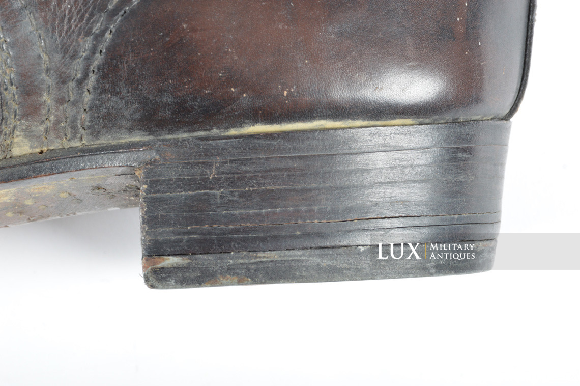 Unissued early-war German low ankle combat boots, « ROVO 1940 » - photo 18